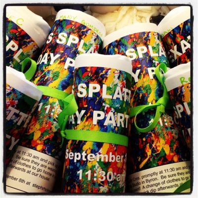 Splatter Party! ~ #WW