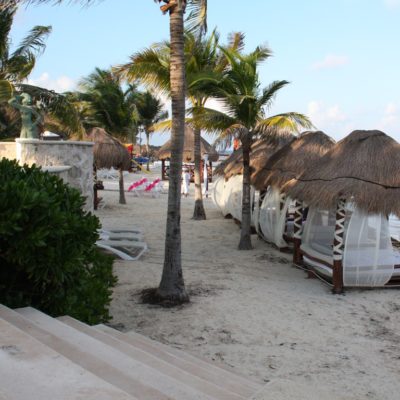 The Beach And The Pools Of Azul Beach