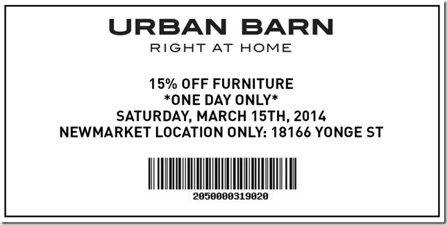 Newmarket furniture coupon