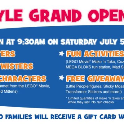 Grand Opening of Toys&ldquo;R&rdquo;Us in London Ontario!