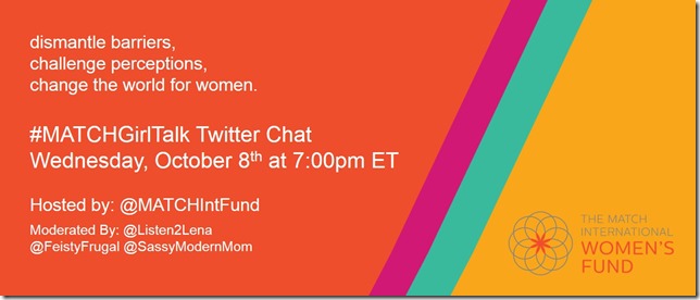 MATCHGirlTalk Twitter Chat Graphic