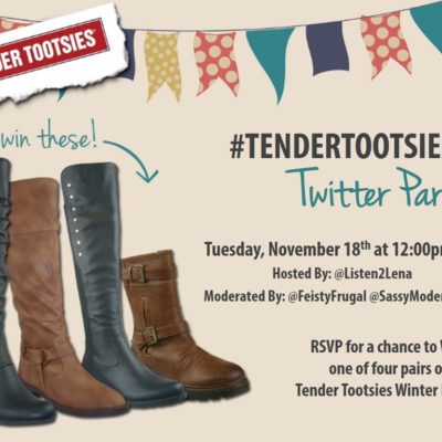 Join Us For The #TenderTootsies Twitter Party!