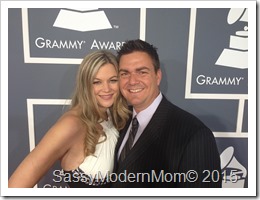 GRAMMYSBrentAndStephCloseup