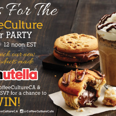 Join Us For The Coffee Culture Twitter Party With Nutella!