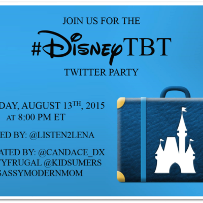 Celebrate At The #DisneyTBT Twitter Party!
