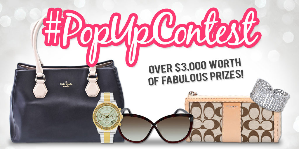 #PopUpContest - Prizes Promo (Twitter)