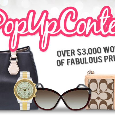 A #PopUpContest Just For Being Fabulous!