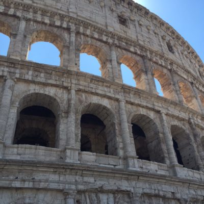 Walking In The Shadow Of The Colosseum