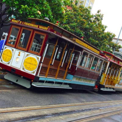 Turn Around….Time For The Cable Cars!