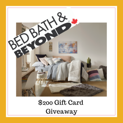 The Beauty Of Getting University Ready With Bed Bath & Beyond – $200 GC Giveaway